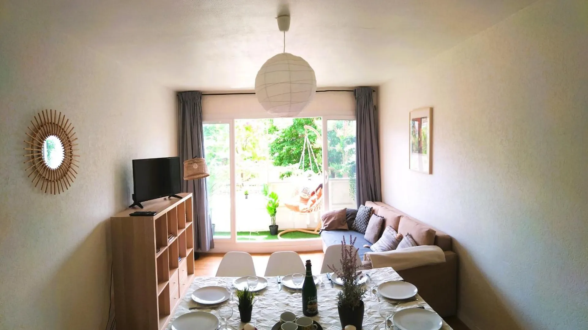 Daire Residence Du Parc Fleuri De Lyon Coeur Lyon8 Pkg Free 95M2