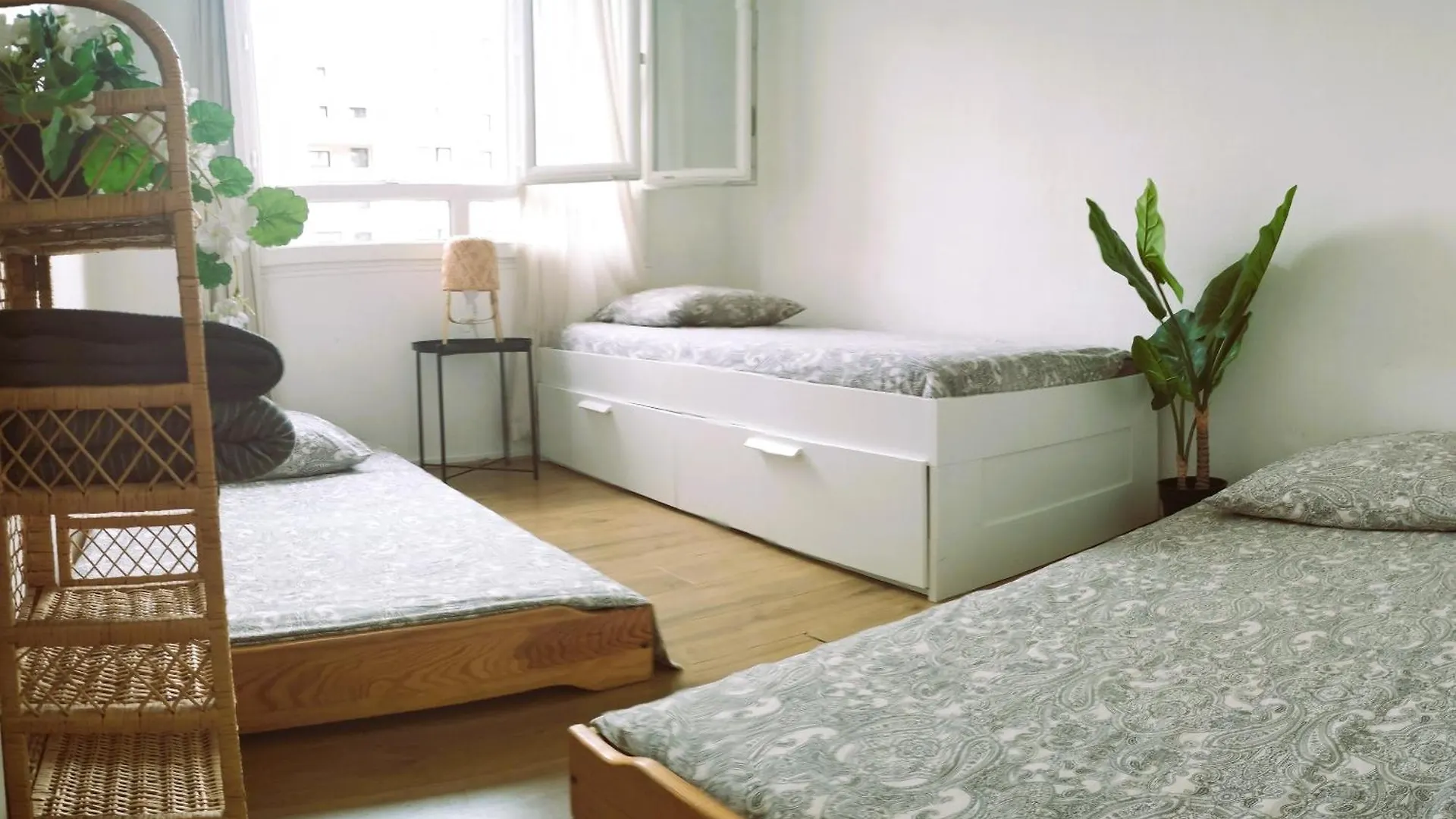 Daire Residence Du Parc Fleuri De Lyon Coeur Lyon8 Pkg Free 95M2